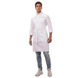 Tablier bavette Chef Works blanc