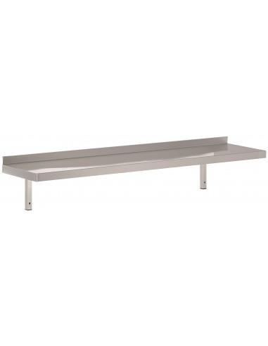 Etagère murale en inox, 1000x300 mm