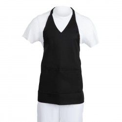 Tablier serveur col en V Whites noir