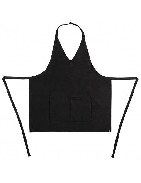 Tablier serveur col en V Whites noir
