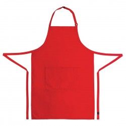 Tablier bavette Chef Works rouge 2