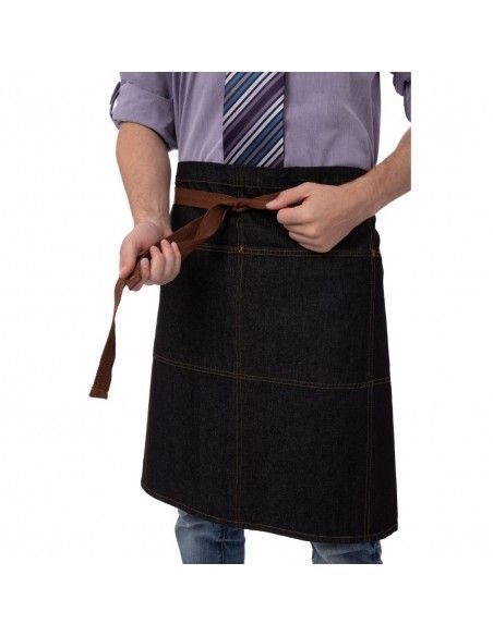 Tablier serveur Chef Works Urban Memphis noir