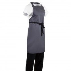 Tablier bavette Whites polyester-coton anthracite 2