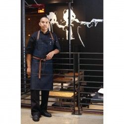 Tablier bavette Memphis Chef Works indigo 2