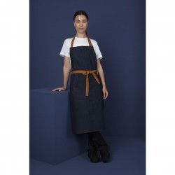 Tablier serveur bleu denim Southside 700x1000mm 2
