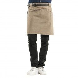Tablier mixte Chaud Devant Forene Denim marron 70x50 cm 2