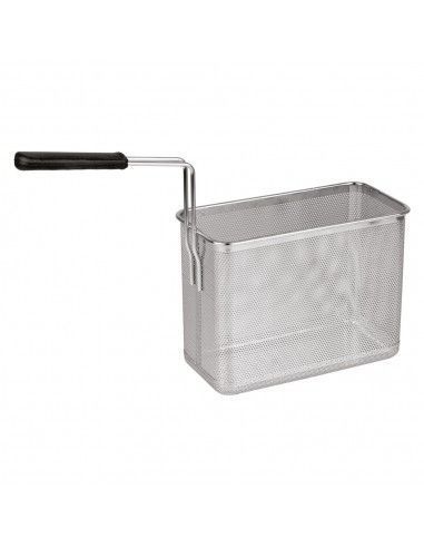 Panier cuiseur à pâtes, poignée frontale
