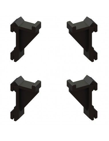 Clips (Kit 4 pièces) support grilles