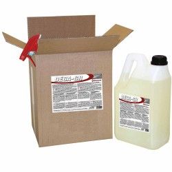 Produit décarboniseur et degraisseur pour fours, grills, plaques de cuisson - 2 BD. x 5 LT/6,25 KG + PULV.    (+ Pulvérisateur)