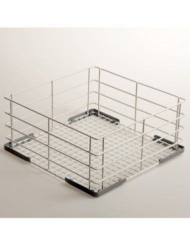 Panier verres, 350x350 mm  -  Rilsan