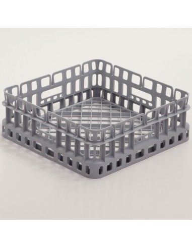 Panier pour verres 400x400mm - polypropylène