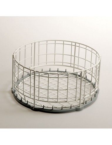Panier rond pour verres Ø400 mm - Rilsan