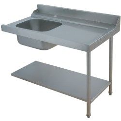 Table de prélavage "droite" (tous modèles)