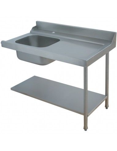 Table de prélavage "droite" (tous modèles)