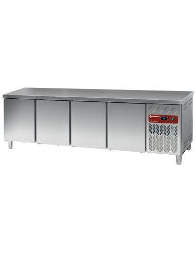 Table frigorifique, ventilé, 4 portes EN 600x400 (760 L)