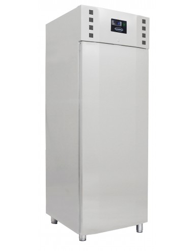 Congélateur 850 litres en inox pour pâtisserie, 600x400 mm, -10°/-22°C