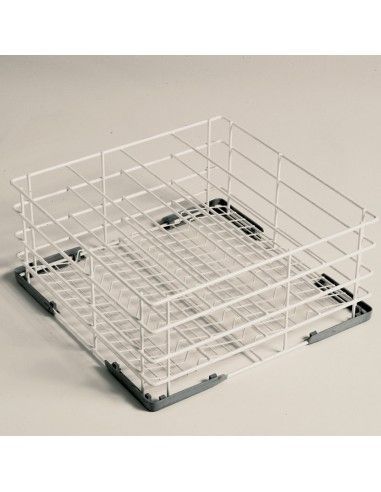 Panier verres Ø110 mm, 400x400 mm Rilsan