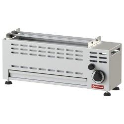 Grill Brochettes gaz - 1 bruleur - 1 x7 KW