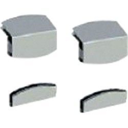 Kit de 2 fixations pour vitre frontale "pare haleine" (4 pcs)