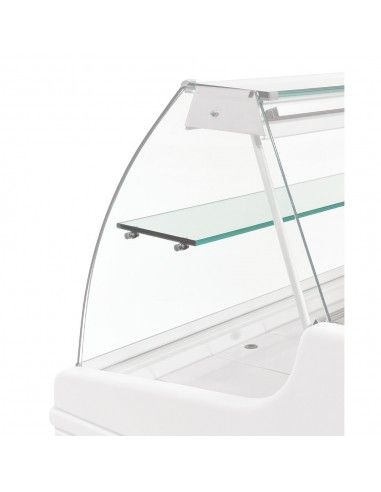 Option: Vitre intermédiaire VR FISH 1000 mm
