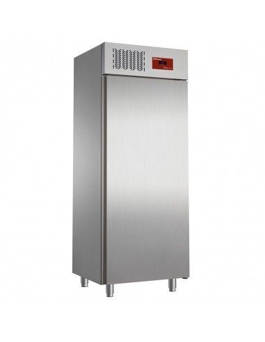 Armoire congélation 14x EN 600x400, statique, (500 Lit.) - Acier inox