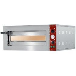 Four électrique à pizzas Ø 420 mm, chambre 420x420xh140 mm