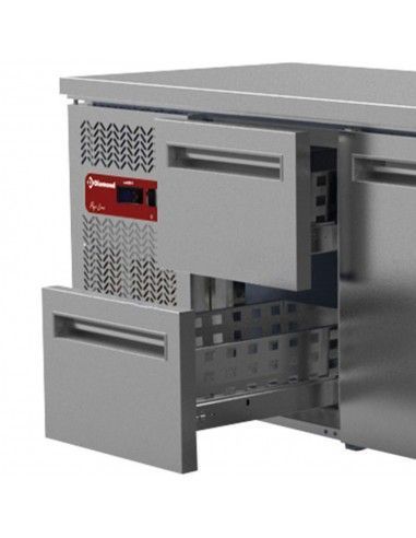 Kit bloc tiroirs (1/2 + 1/2), tables MR...