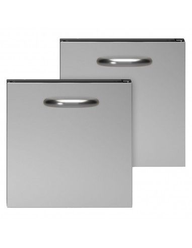 Portes gauche et droite pour soubassement 600 mm