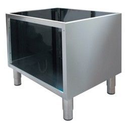 Soubassement ouvert en acier inox AISI 304