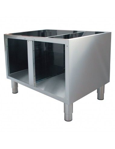 Soubassement ouvert en acier inox AISI 304