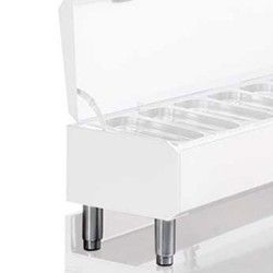 Kit de 4 pieds inox pour structures réfrigérées WR-...