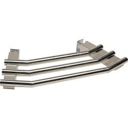 Rampe à plateaux tubulaire d'angle 45° (externe AE45)