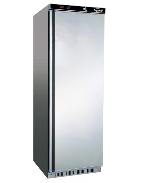 Réfrigérateur 350 litres en inox (extérieur), +0°/+8°C
