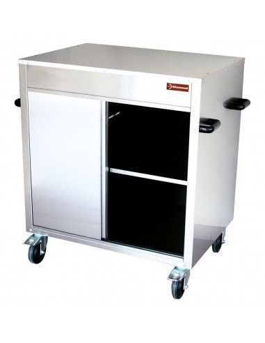 Armoire neutre, rôtissoire à balancelles, sur roues