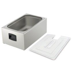 Cuve GN 1/1 pour cuiseur sous-vide, avec couvercle