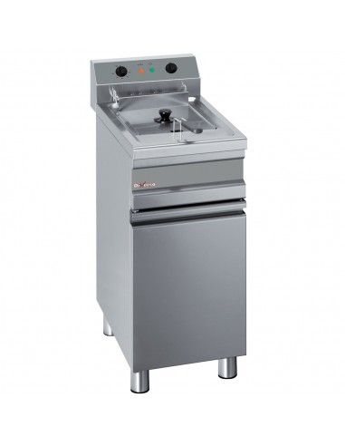 Friteuse électrique 1 cuve 14 litres sur armoire