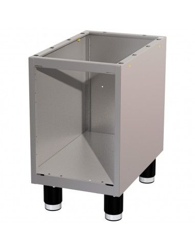 Meuble support inox 330 mm (sans portes)