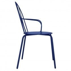 Fauteuils Bolero Adeline bleu marine (lot de 4) 2