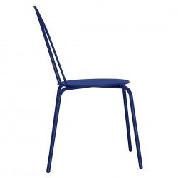 Chaises Bolero Adeline bleu marine (lot de 4) 2