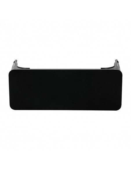 Bancs en métal noir Bolero Bistro 1000 mm (lot de 2)
