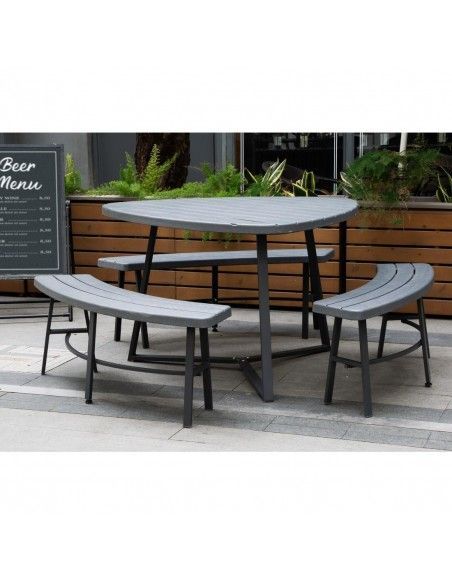 Table de pique-nique avec bancs Bolero Valletta