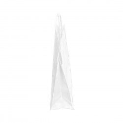 Petits sacs en papier avec poignée torsadée Fiesta Recyclable blancs (lot de 250) 2