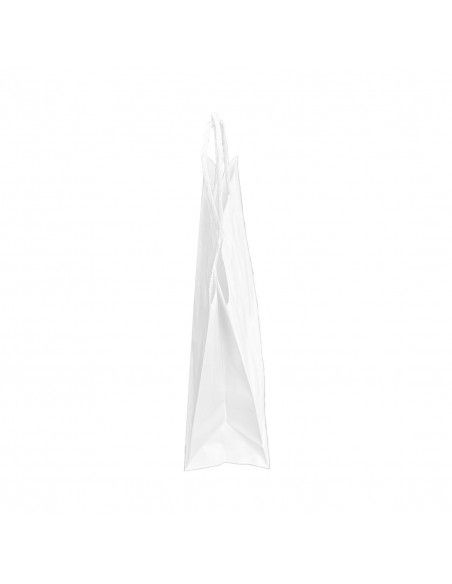 Petits sacs en papier avec poignée torsadée Fiesta Recyclable blancs (lot de 250)