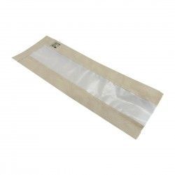 Sachets baguette avec fenêtre en papier cristal Fiesta Compostable 300x100x60mm (lot de 1000) 2
