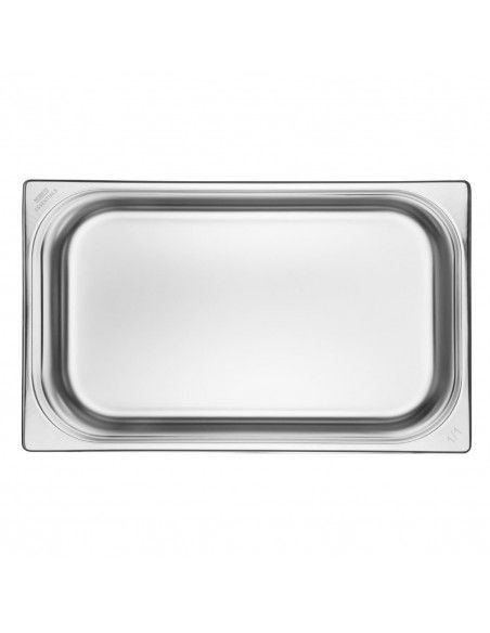 Bacs GN 1/1 en inox Nisbets Essentials 100& 8239 mm (lot de 3)