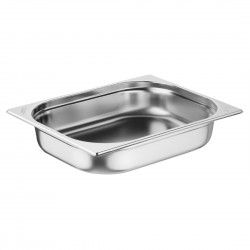 Bacs GN 1/2 en inox Nisbets Essentials 65& 8239 mm (lot de 3)