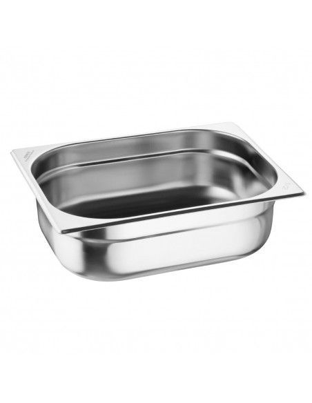 Bacs GN 1/2 en inox Nisbets Essentials 100 mm (lot de 3)