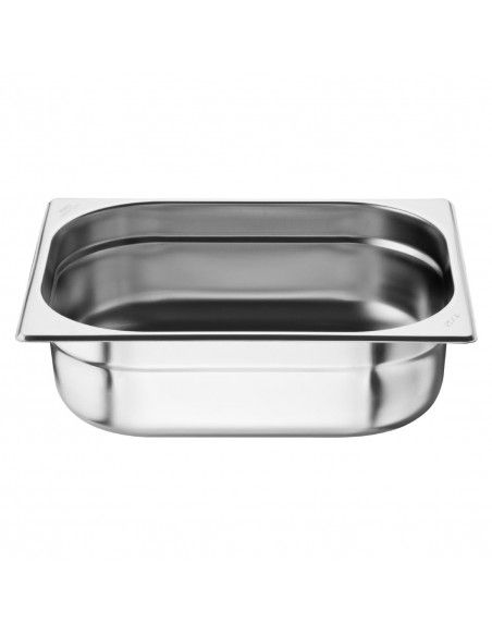 Bacs GN 1/2 en inox Nisbets Essentials 100 mm (lot de 3)