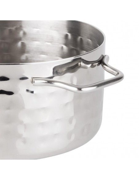 Mini cocotte de présentation martelée Olympia 460 ml