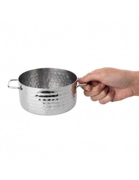 Mini cocotte de présentation martelée Olympia 675 ml